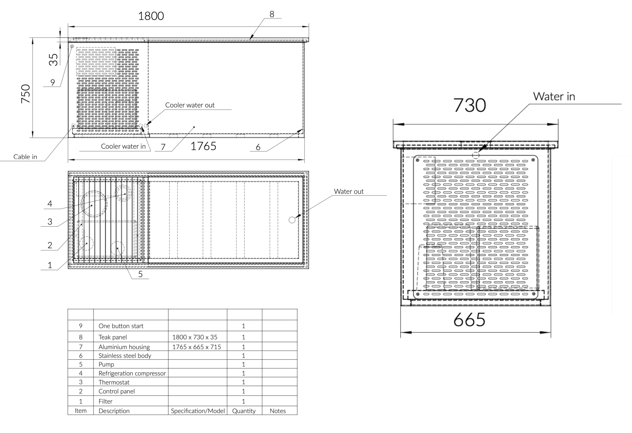 Chill Tubs Ice Bath With A BuiltIn Temperature Control System