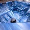 Ocean Blue Hot Tub
