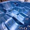 Ocean Blue Hot Tub