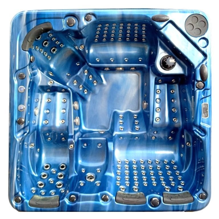 Ocean Blue Hot Tub